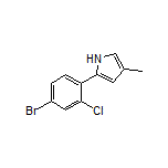 2-(4-Bromo-2-chlorophenyl)-4-methylpyrrole