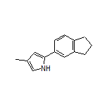 2-(5-Indanyl)-4-methylpyrrole