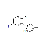 2-(5-Fluoro-2-iodophenyl)-4-methylpyrrole