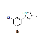 2-(3-Bromo-5-chlorophenyl)-4-methylpyrrole