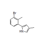 2-(3-Bromo-2-methylphenyl)-4-methylpyrrole