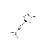 4,5-Dimethyl-2-[(trimethylsilyl)ethynyl]thiazole