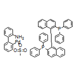 [2’-(Amino-κN)[1,1’-biphenyl]-2-yl-κC][[2’-(diphenylphosphino)[1,1’-binaphthalen]-2-yl]diphenylphosphine-κP](methanesulfonato-κO)palladium