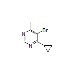 5-Bromo-4-cyclopropyl-6-methylpyrimidine