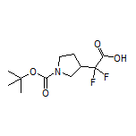 2-(1-Boc-3-pyrrolidinyl)-2,2-difluoroacetic Acid