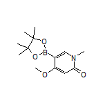 4-Methoxy-1-methyl-6-oxo-1,6-dihydropyridine-3-boronic Acid Pinacol Ester