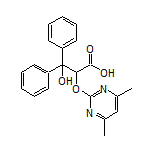 2-[(4,6-Dimethyl-2-pyrimidinyl)oxy]-3-hydroxy-3,3-diphenylpropanoic Acid