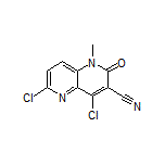 4,6-Dichloro-1-methyl-2-oxo-1,2-dihydro-1,5-naphthyridine-3-carbonitrile