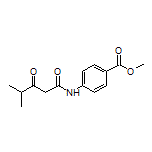 Methyl 4-(4-Methyl-3-oxopentanamido)benzoate