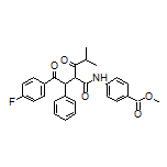 Methyl 4-[2-[2-(4-Fluorophenyl)-2-oxo-1-phenylethyl]-4-methyl-3-oxopentanamido]benzoate