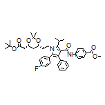 Methyl 4-[1-[2-[(4R,6R)-6-[2-(tert-Butoxy)-2-oxoethyl]-2,2-dimethyl-1,3-dioxan-4-yl]ethyl]-5-(4-fluorophenyl)-2-isopropyl-4-phenyl-1H-pyrrole-3-carboxamido]benzoate