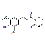 (E)-1-[3-(4-Hydroxy-3,5-dimethoxyphenyl)acryloyl]-5,6-dihydropyridin-2(1H)-one