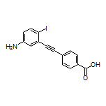 4-[(5-Amino-2-iodophenyl)ethynyl]benzoic Acid