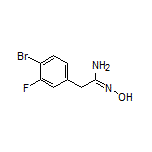 2-(4-Bromo-3-fluorophenyl)-N’-hydroxyacetimidamide