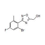 [3-(2-Bromo-4-fluoro-6-methylphenyl)-1,2,4-oxadiazol-5-yl]methanol