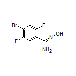 4-Bromo-2,5-difluoro-N’-hydroxybenzimidamide