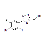 [3-(4-Bromo-2,5-difluorophenyl)-1,2,4-oxadiazol-5-yl]methanol