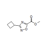 Methyl 3-Cyclobutyl-1,2,4-oxadiazole-5-carboxylate