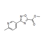 Methyl 3-(6-Methyl-3-pyridyl)-1,2,4-oxadiazole-5-carboxylate