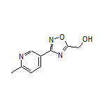 [3-(6-Methyl-3-pyridyl)-1,2,4-oxadiazol-5-yl]methanol