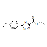 Ethyl 3-(4-Ethylphenyl)-1,2,4-oxadiazole-5-carboxylate