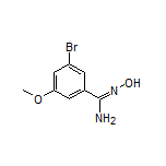 3-Bromo-N’-hydroxy-5-methoxybenzimidamide