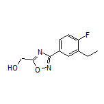 [3-(3-Ethyl-4-fluorophenyl)-1,2,4-oxadiazol-5-yl]methanol