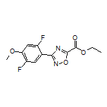 Ethyl 3-(2,5-Difluoro-4-methoxyphenyl)-1,2,4-oxadiazole-5-carboxylate