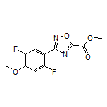 Methyl 3-(2,5-Difluoro-4-methoxyphenyl)-1,2,4-oxadiazole-5-carboxylate