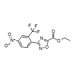 Ethyl 3-[4-Nitro-2-(trifluoromethyl)phenyl]-1,2,4-oxadiazole-5-carboxylate