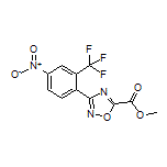 Methyl 3-[4-Nitro-2-(trifluoromethyl)phenyl]-1,2,4-oxadiazole-5-carboxylate