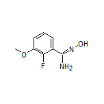 2-Fluoro-N’-hydroxy-3-methoxybenzimidamide