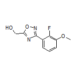 [3-(2-Fluoro-3-methoxyphenyl)-1,2,4-oxadiazol-5-yl]methanol