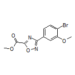 Methyl 3-(4-Bromo-3-methoxyphenyl)-1,2,4-oxadiazole-5-carboxylate