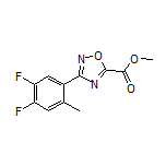 Methyl 3-(4,5-Difluoro-2-methylphenyl)-1,2,4-oxadiazole-5-carboxylate