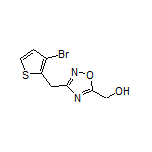 [3-[(3-Bromo-2-thienyl)methyl]-1,2,4-oxadiazol-5-yl]methanol