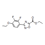 Ethyl 3-(4-Ethoxy-2,3-difluorophenyl)-1,2,4-oxadiazole-5-carboxylate