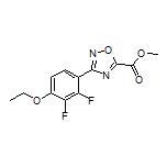 Methyl 3-(4-Ethoxy-2,3-difluorophenyl)-1,2,4-oxadiazole-5-carboxylate