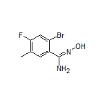 2-Bromo-4-fluoro-N’-hydroxy-5-methylbenzimidamide