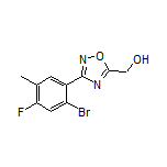 [3-(2-Bromo-4-fluoro-5-methylphenyl)-1,2,4-oxadiazol-5-yl]methanol