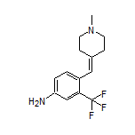 4-[(1-Methylpiperidin-4-ylidene)methyl]-3-(trifluoromethyl)aniline