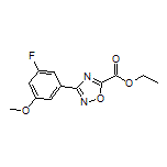 Ethyl 3-(3-Fluoro-5-methoxyphenyl)-1,2,4-oxadiazole-5-carboxylate