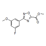 Methyl 3-(3-Fluoro-5-methoxyphenyl)-1,2,4-oxadiazole-5-carboxylate