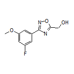 [3-(3-Fluoro-5-methoxyphenyl)-1,2,4-oxadiazol-5-yl]methanol