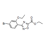 Ethyl 3-(4-Bromo-2-ethoxyphenyl)-1,2,4-oxadiazole-5-carboxylate