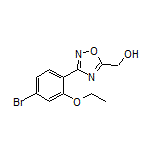 [3-(4-Bromo-2-ethoxyphenyl)-1,2,4-oxadiazol-5-yl]methanol