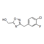 [3-(4-Chloro-3-fluorobenzyl)-1,2,4-oxadiazol-5-yl]methanol