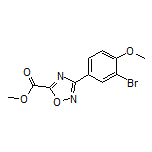 Methyl 3-(3-Bromo-4-methoxyphenyl)-1,2,4-oxadiazole-5-carboxylate