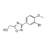 [3-(3-Bromo-4-methoxyphenyl)-1,2,4-oxadiazol-5-yl]methanol