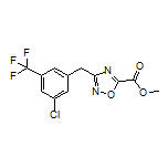 Methyl 3-[3-Chloro-5-(trifluoromethyl)benzyl]-1,2,4-oxadiazole-5-carboxylate